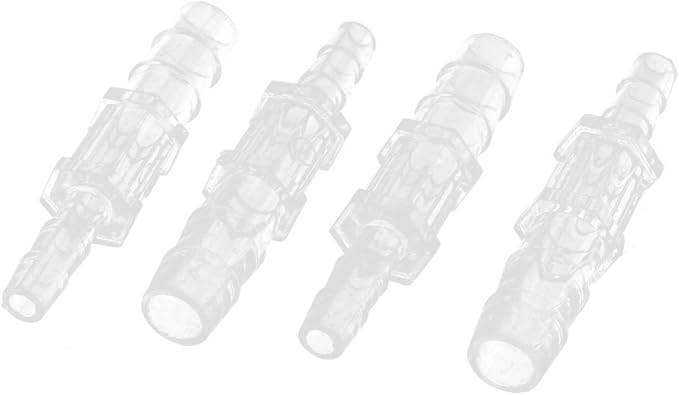 uxcell Aquarium Hose Connector Adapter 5.5mm to 8.5mm 4 Pack