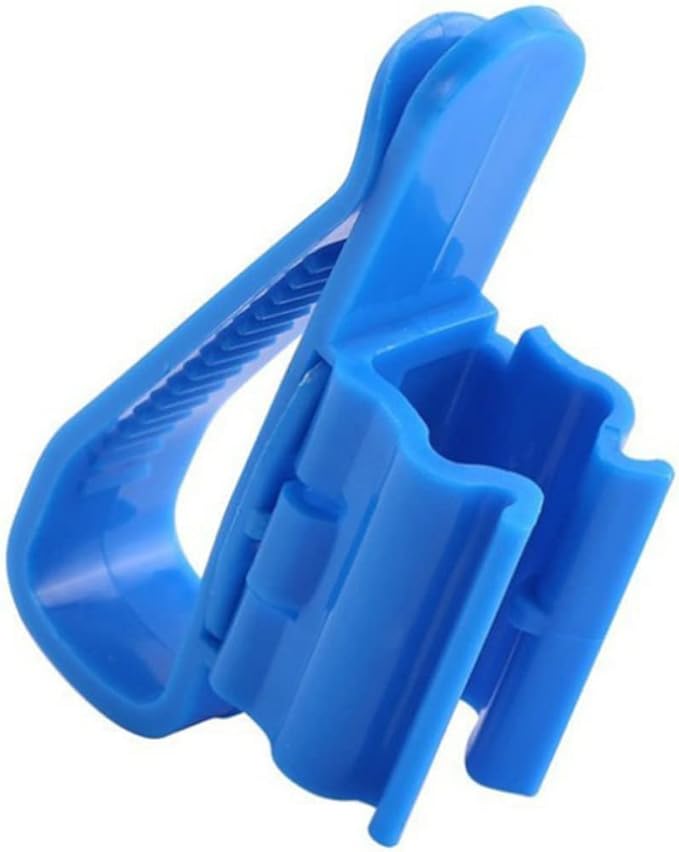 Mipcase 2pcs Plastic Fish Tank Aquarium Bucket Hose Holder Clip Bucket for Fish Tank Cleaning Aquarium Filtration Hose Clip Fish Tank Clean Pump Fixing Clamp Aquarium Filtration Hose Clamp