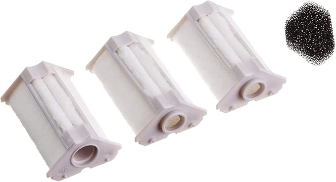 Dennerle 2 Pack of Nano FilterElements for Aquarium Filters, 3 Count Each