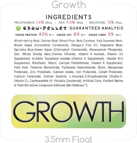 Growth Fish Food 1 lb Bottle