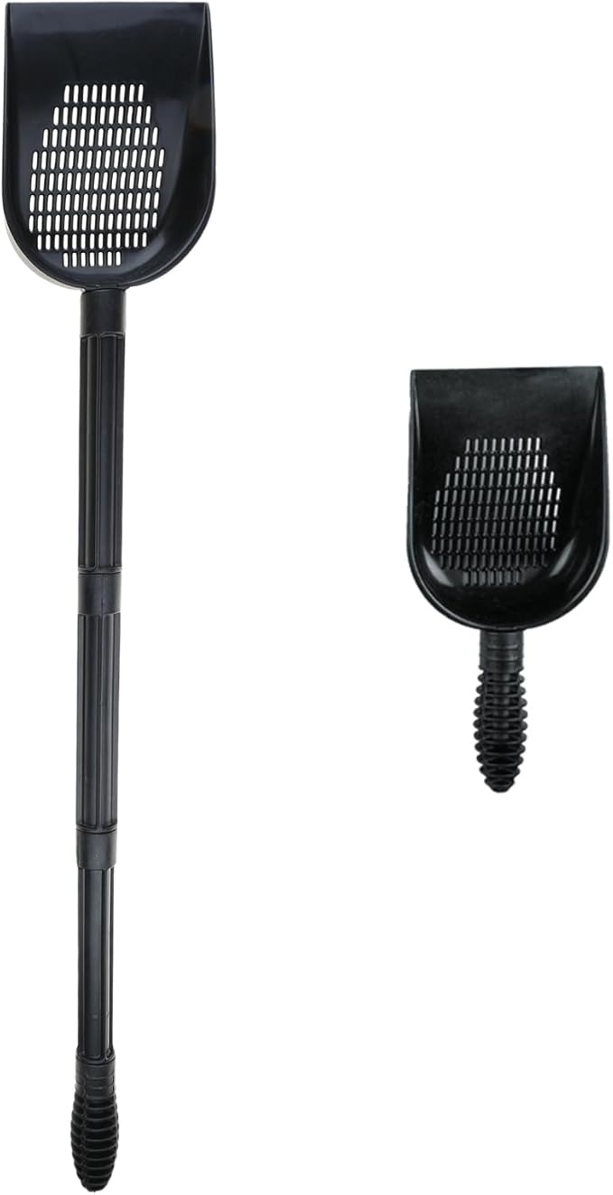 Aquariums Sand Shovel Tool Fish Tanks Gravel StrainerScoop with Ergonomic Handle Aquariums Garden Tool and Pets Sand Shovel Tanks Accessories