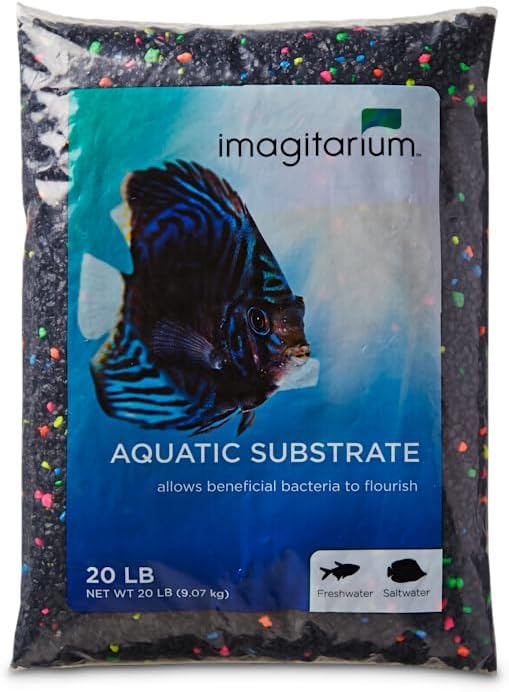 imagitarium by Petco Aquarium Gravel Substrate Black Lagoon 20 lbs.