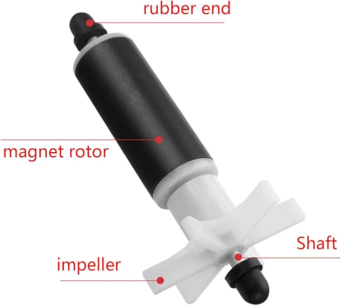 Replacement Impeller for Aquarium Canister Filter Microsystems Miniature Filter Impeller for Pumps