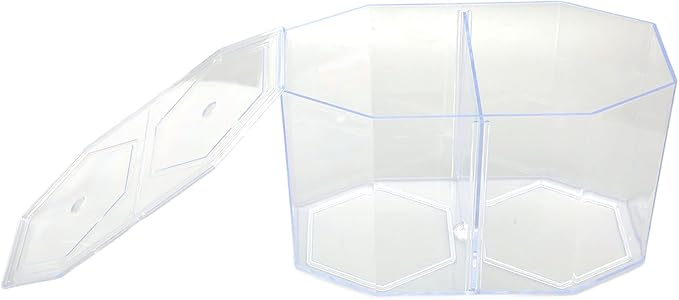 Fish Hatchery Isolation Box Hatchery Transparent Isolation Box,Aquarium Fish Breeder Box Multipurpose Transparent Octagonal Fish Isolation Box for Fish Breeding