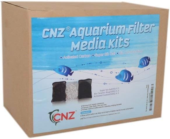CNZ® Aquarium Filter Media Kits (Triple Pack)