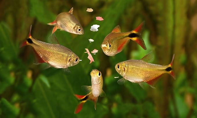 Flowerhorn Fish Ultra Red Color Enhancing 1.5mm-2mm Floating Pellets. Color Enhancing in 10-Days for Baby, Juvenile and Adult Flowerhorn…8oz Small Jar