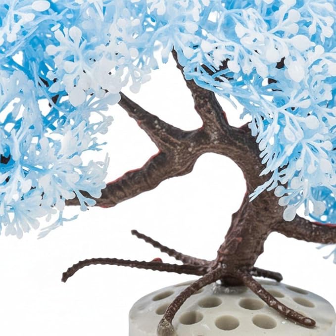 Sanfly Artificial Aquarium Plants, Fake Aquarium Aquatic Plant Cherry Blossom Aquarium Fish Tank Simulation Aquatic Aquarium Tank Accessories