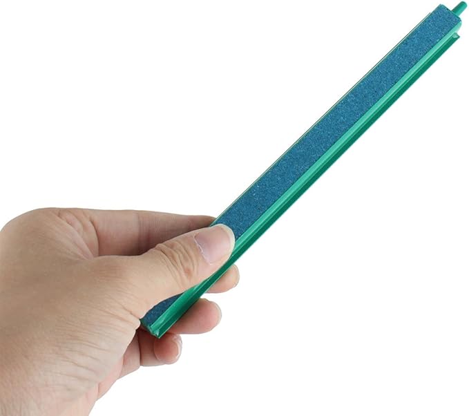 Jardin Fish Tank Air Bubble 2-Piece Air Stone Bars, 8-Inch, Green/Blue