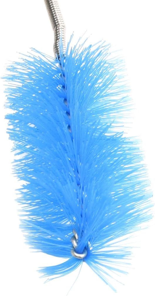 uxcell Flexible Double Ended Tube Aquarium Filter Pump Hose Brush, 155cm