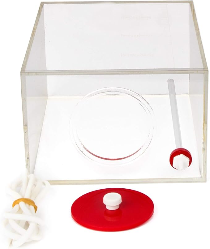 Aquarium Choice Acryli Made Liquid Storage Bucket Dosing Pump Reservoir Container (6.3 * 4.25 * 7.28 Inch;2500ml/2.5L)