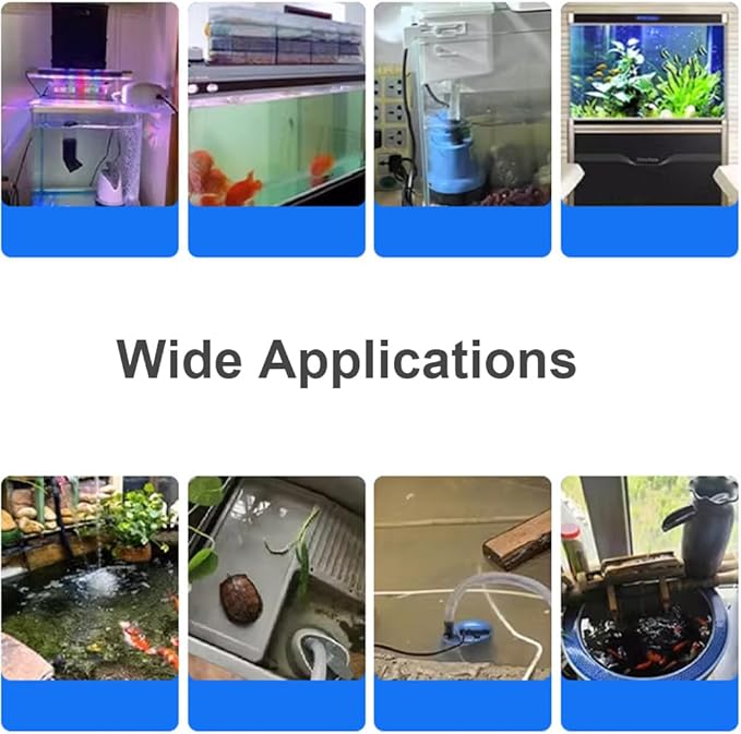 500GPH 25W Submersible Water Pump Fountain Pump Ultra Quiet For Aquariums Fish Tank Pond Fountain Statuary Water Feature Hydroponics