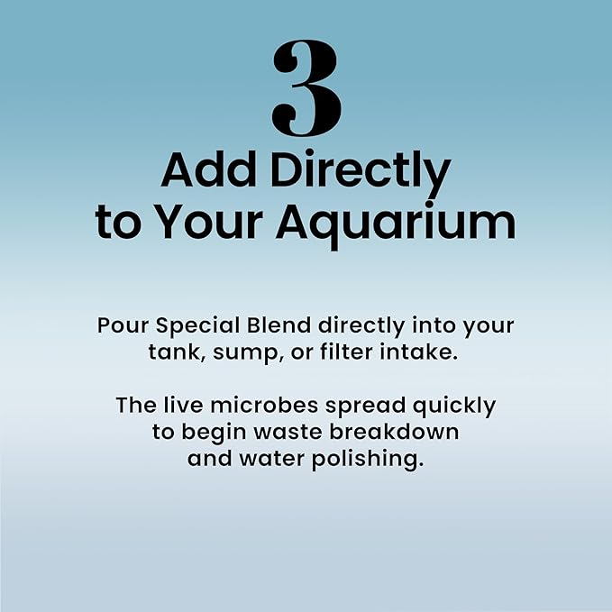 MICROBE-LIFT Special Blend Aquarium Water Care Treatment, Cleaner & Clarifier for Fresh and Saltwater Fish Tanks, Reduces Maintenance & Helps with Aquarium Algae Control and Odor, 16 Ounces (SBH16)