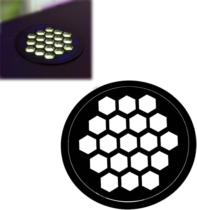 Aquarium Cover Lid for Feeding Port and Cable Hole Protection with Vented Honeycomb Options Compatible with Juwel (Vented)