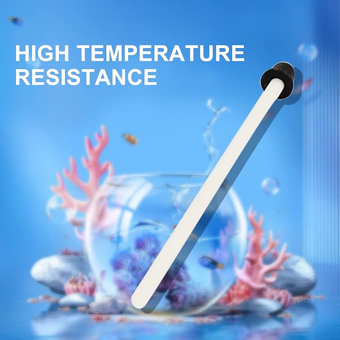 Aillsa Ceramic Shaft Assembly Compatible with Fluval 304, 305, 404, 405 for Impellers w/Straight Fan Blades Only, A20066 External Filter Replacement Shaft