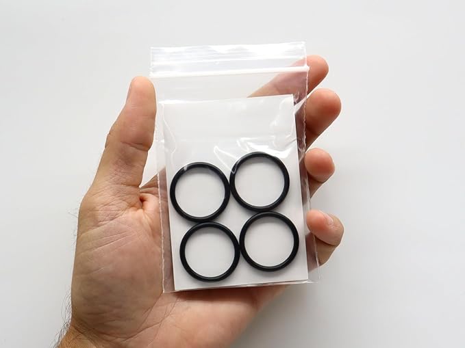 Captain O-Ring – Replacement A20212 A-20212 Orings for Fluval Top Cover Click-Fit FX4, FX5, FX6 Aquarium Fish Tank Canister Filter (4 Pack)
