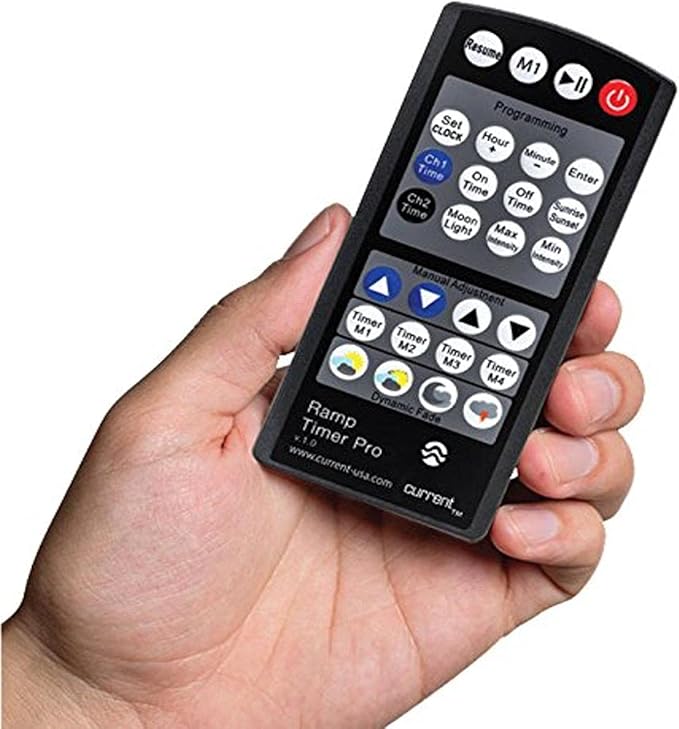 CURRENT USA Replacement Remote for Ramp Timer Pro 3076 | Orbit Marine Gen 1 & Pro LED Aquarium Lighting Control Controller Infrared IR