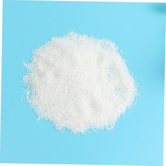 Fish Tank Bottom Sand 500g White Natural Quartz Sand for Aquarium Vase Wedding Decor