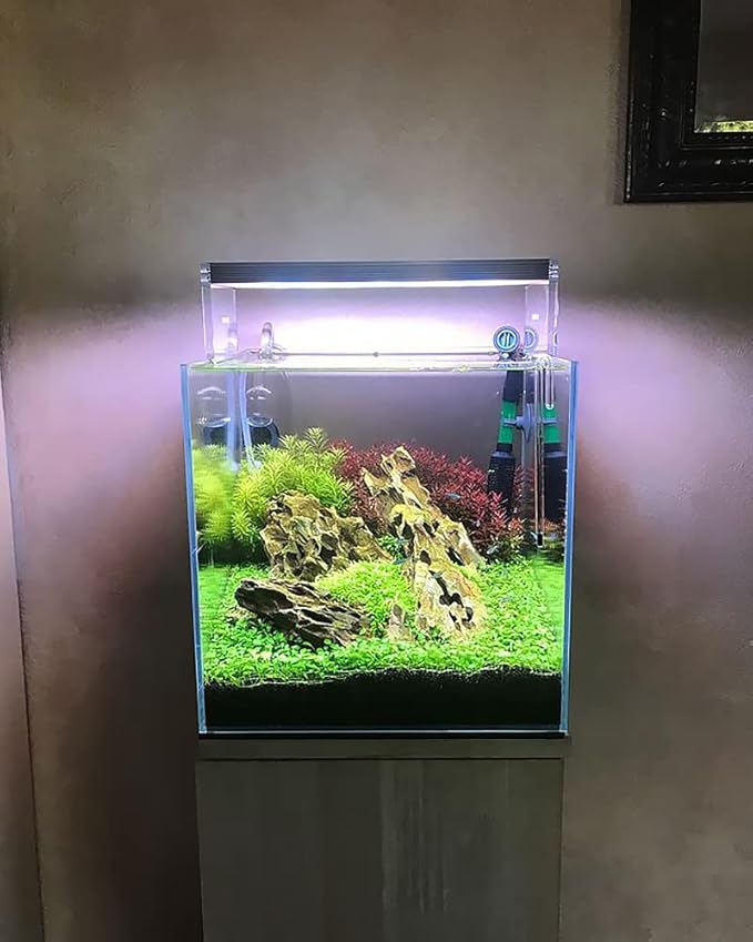 SubstrateSource Natural Aquarium Stones - Ohko w/Mixed Reds, Yellows & Browns, Scale-Like Texture - Freshwater Aquascaping, Betta Fish & Shrimp Tank Decorations, Zen Garden Layouts - Dragon, 10 LB