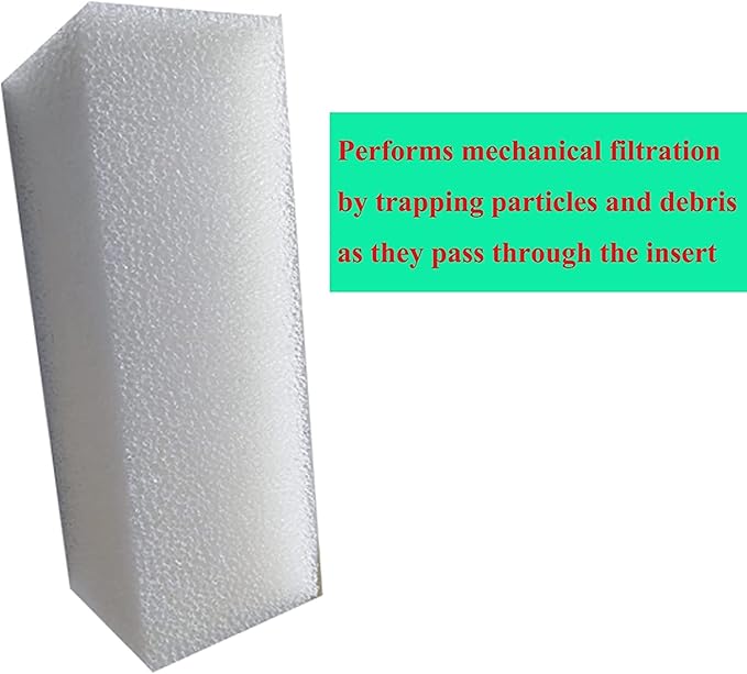 Bio Sponge Filter Foam Cut to Fit Media, Replacement Insert Compatible to AquaClear 110