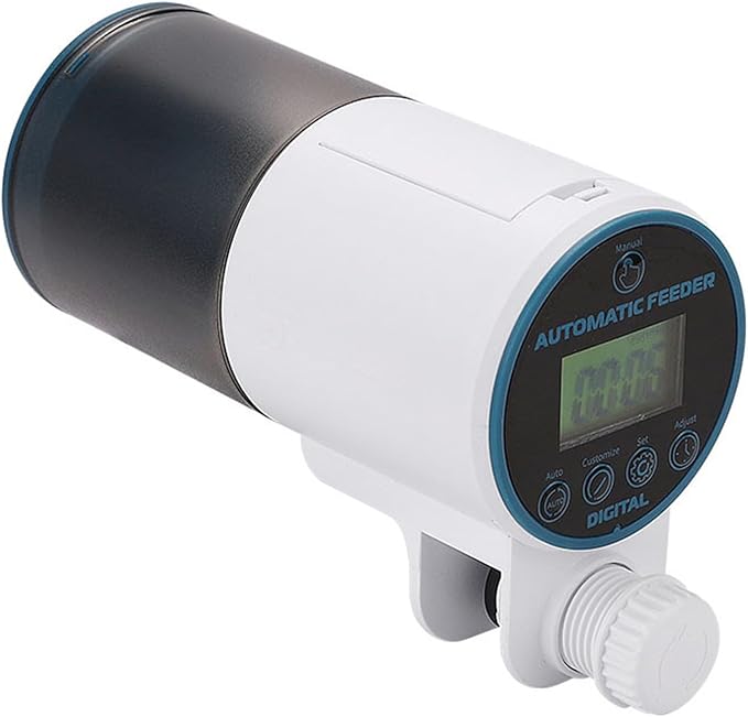 Automatic Aquariums Fish Feeder Food Dispenser with Timer and Adjustable Modes for Home and Use