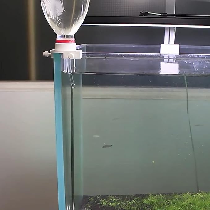 Fish for Water Level Controller Automatic Top Off Water Filler with Adapter Aquarium ATO System No Electricity Requ Fish Aquarium Accessories