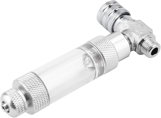 Carbon Dioxide Refiner, CO2 Regulator Needle Check Valve Bubble Counter Carbon Dioxide Atomiser for Aquarium Plants Fish (03#)