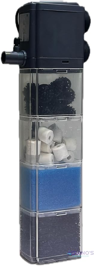 Aquarium Filter Sponge Pads โ 2-Pack Coarse & Fine Foam โ Replacement Media for Internal Filters โ Reusable & Cut-to-Fit
