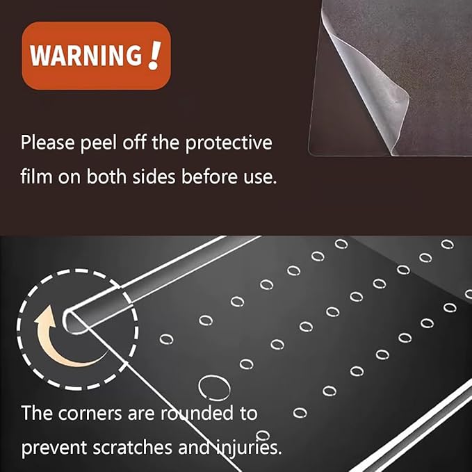 Secure Aquarium Lid – Cat-Proof & Jump-Resistant Design, Ventilated Clear Acrylic Cover with Adjustable Airflow Holes, Custom-Cut Fit for Any
