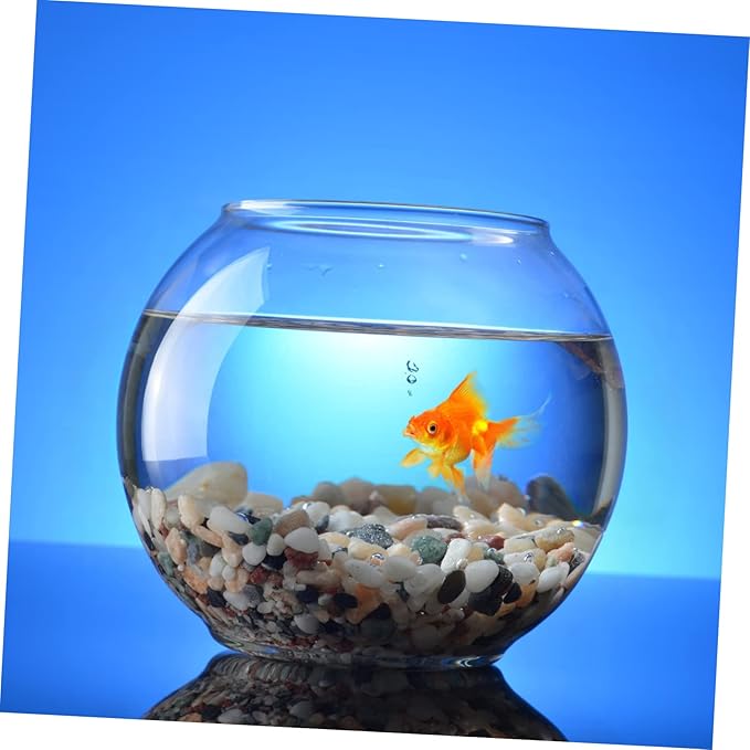 Aquarium Bottom Sand Fish Tank Decorative Stone Large Ornament Natural Rainstone Non-Fading for Freshwater Aquarium