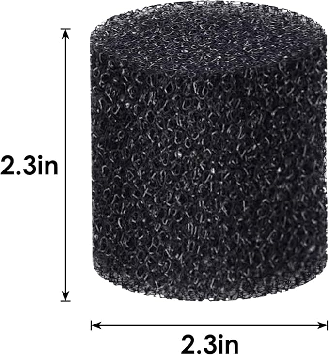 Aquarium Filter Replacement Sponges, Fish Tank Filter Replacement Accessories, for Model PAI-8818, Including 6 Bio-Filter Sponges