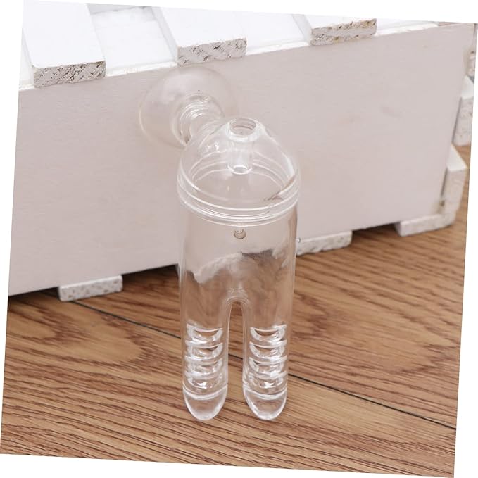 Shrimp Automatic Fish Feeder with Cover Feeding Cup for Aquarium Odorless Design with Suction Cup Easy Installation for Fish Tank Use
