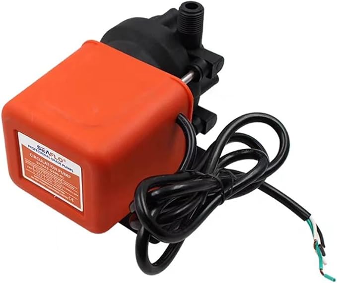 Marine Air Conditioner Magnetic Drive Water Circulation Pump,Compatible For SEAFLO, 250GPH 500GPH 115V 220V 230V(220-230V,1PCS_500GPH)