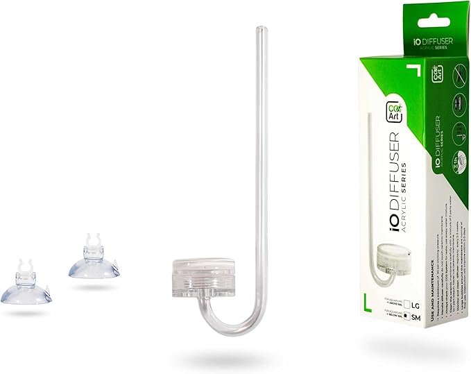 NIEUW IO-diffusor - serie acryl - in de tank CO2 Diffuser