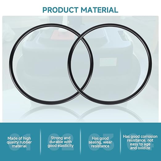 (2 Pack) A20063 / A20064 Aquarium Filter O-Ring, Suitable for Fluval 304, 305, 306, 307, 404, 405, 406, 407 Canister Filter Motor Head Seal