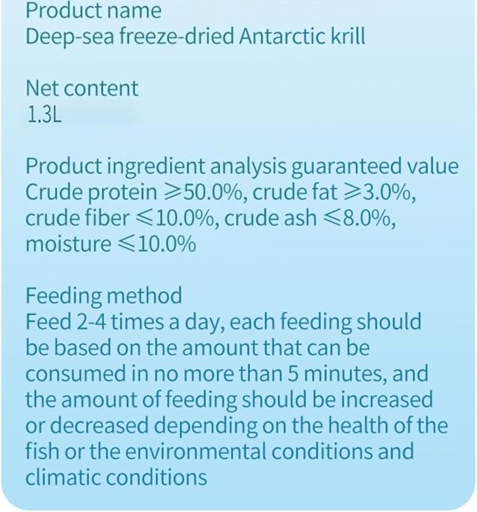 90g/3.17oz Freeze Dried Krill Fish & Turtle Food, 100% Whole Antarctic Krill, High Protein, Floating (Soak to Sink), for Betta, Cichlids, Koi & Turtles, Resealable.