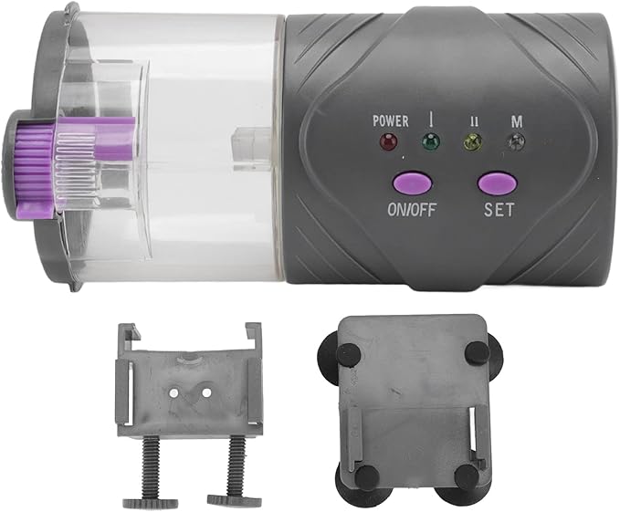 Intelligent Automatic Fish Feeder, Efficient Electric Fish Timer Dispenser, Ideal for Busy Workers and Travelers