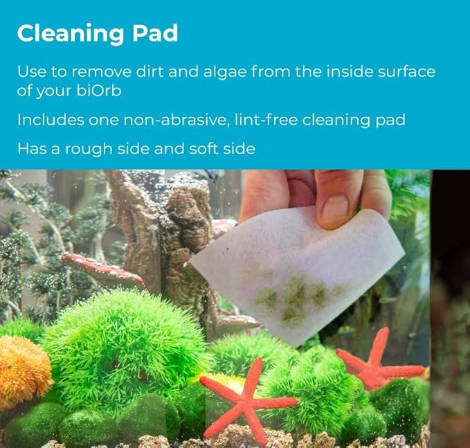 biOrb Service Kit Value Pack, Genuine Aquarium Replacements with 6 Filter Cartridges, 3 Non-Abrasive Cleaning Pads, 2 Air Stones, and Essential Water Treatments