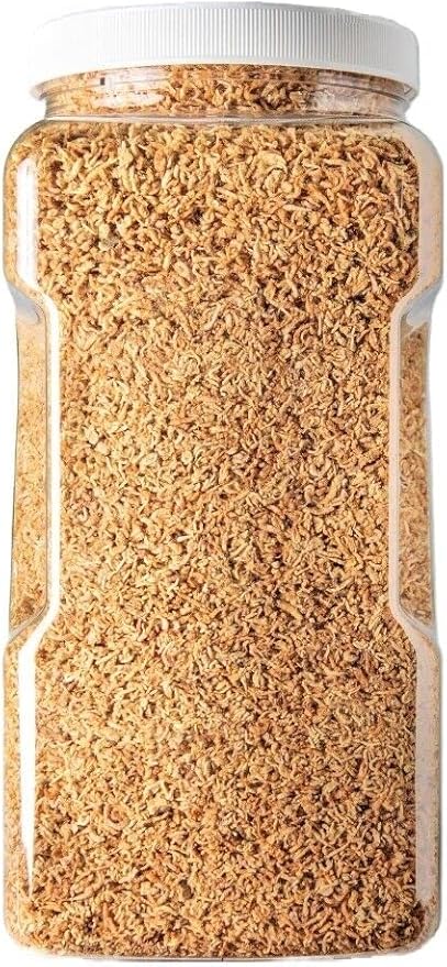Plankton & Mysis Shrimp -Freeze Dried Floating Small Plankton/Mysis for Marines, Corals, Anemones, Koi & Pond Fish, Cichlids, All Tropical Fish…2oz Small Jar