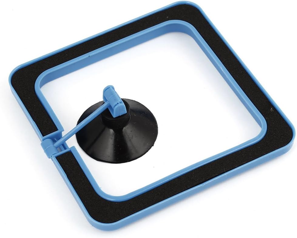 Ruilogod Plastic Square Shape Ring Station Fish Safe Food Feeder Blue (id: 4f0 149 6b2 e0a 918