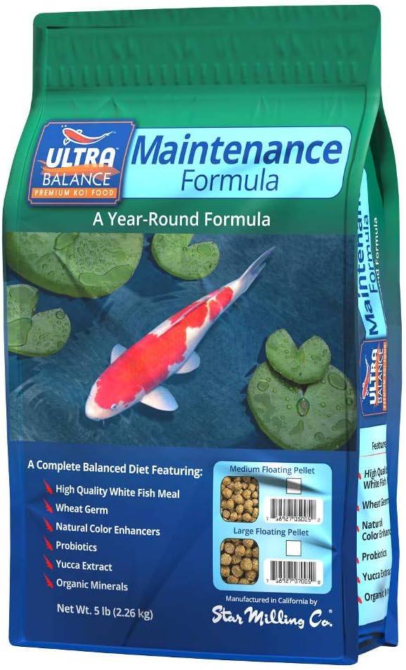 Ultra Balance Wheat-Germ Koi Maintenance Diet - Medium Pellet