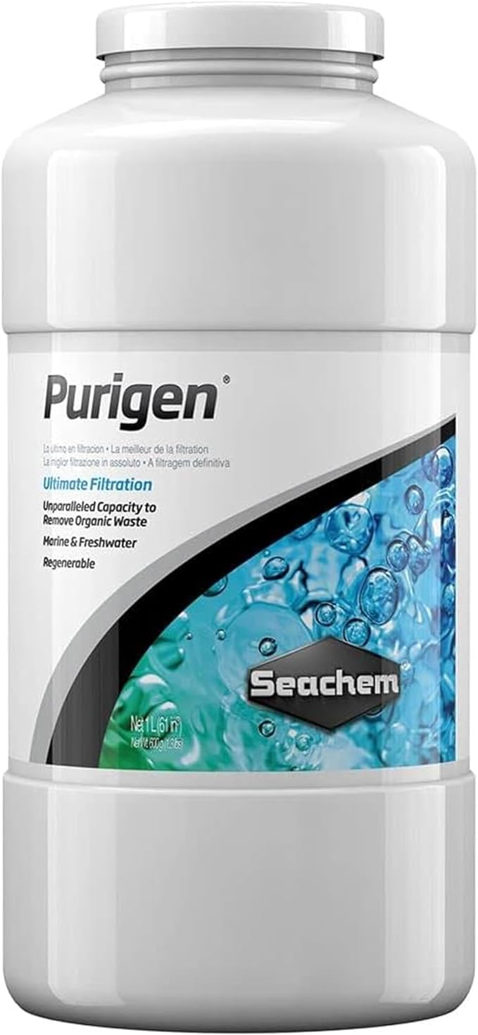 Seachem Purigen Organic Filtration Resin - Fresh and Saltwater 1L (167)