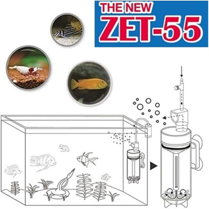 Fish & Shrimp Small Size Size Aquarium ZET-55L8