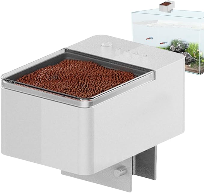 Automatic Aquarium Fish Feeder | Vacation Programmable Feeder, Accurate and Versatile Feed for and Granulated Food