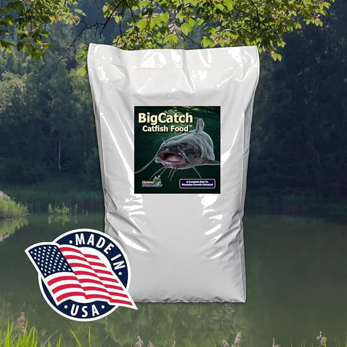 Natural Waterscapes BigCatch Catfish Food | Floating Fish Food 20 lb Bag