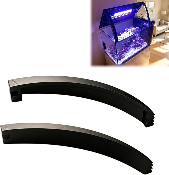 Aquarium Lid Braces Compatible with Fluval Evo V 13.5G / 52L, Hood Prop Support for Fish Tank Maintenance and Cooling