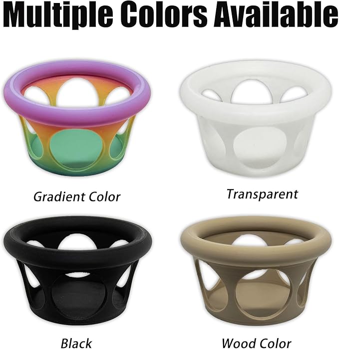 HOZOE Floating Betta Fish Hideaway, Aquarium Suspended Resting Spot, Feeder for Small Fish and Shrimp, 3D Printed, Decorative Floating Cave Accessory for Aquariums. (Black)