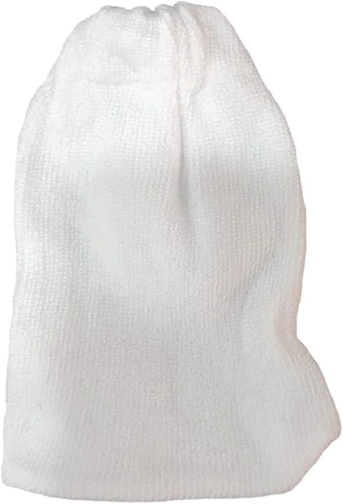 Suxgumoe Fish Tank Filter Bags, 10 Pcs Elasticated Cotton Aquarium Filter Bags for Water Changer Aquarium Battery Powered Gravel Cleaner