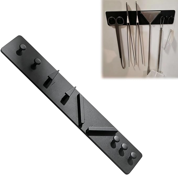 Aquascaping Tools Holder Organizer for Aquarium Scissors Tweezers Sand Flatteners and Cleaning Tools Freshwater Planted Tanks