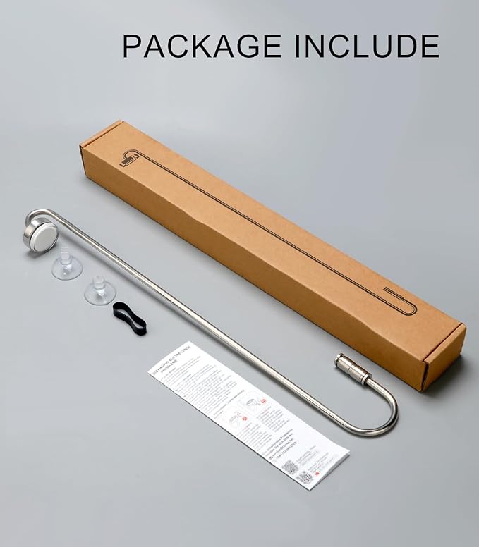 Aquarium Stainless Steel CO2 Diffuser Widen Hook, DCW300-40