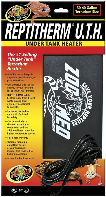 Zoo Med ReptiTherm Under Tank Heater (50-60 Gallons)